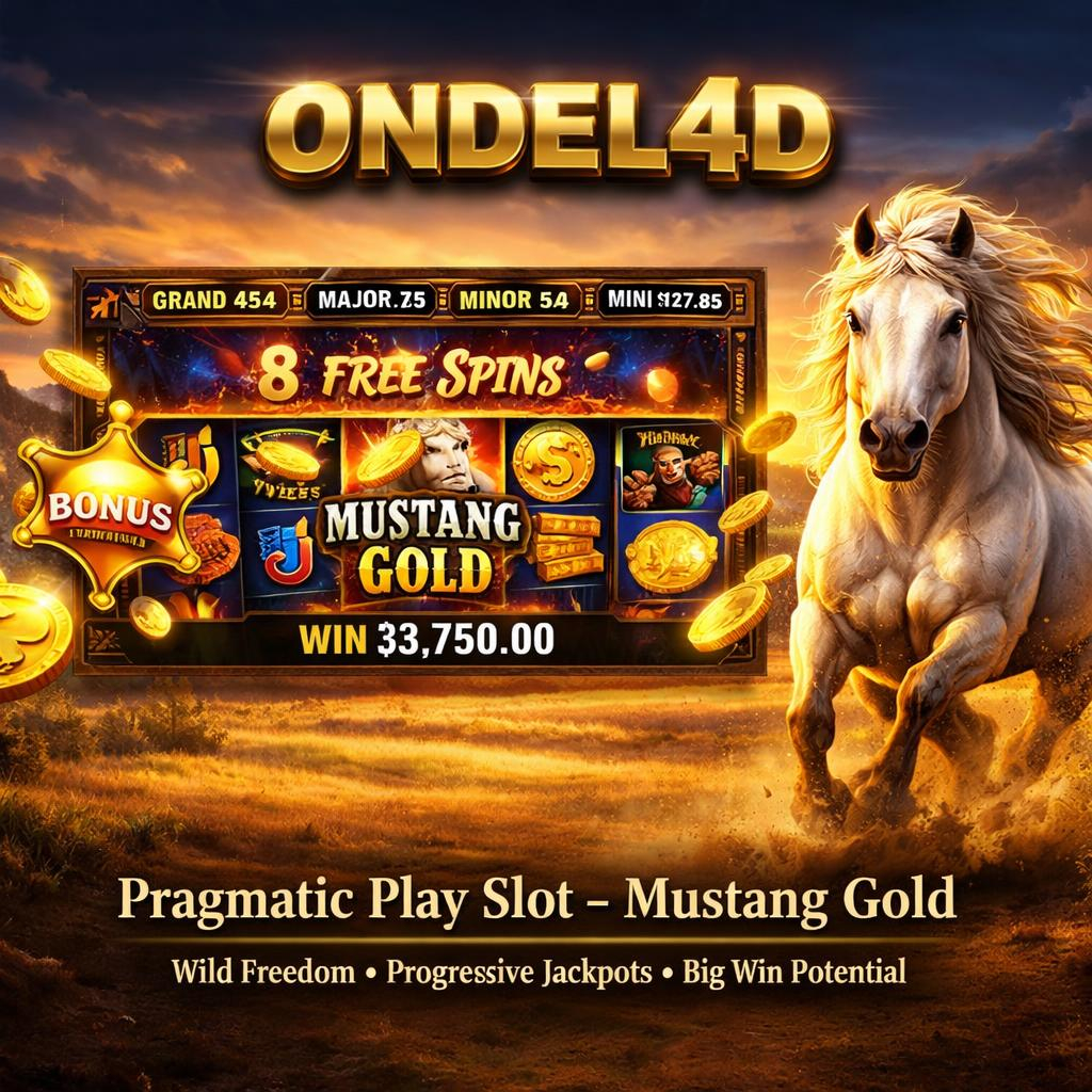Mustang Gold Pragmatic Play di ONDEL4D: Derap Kuda Liar Menuju Jackpot Besar